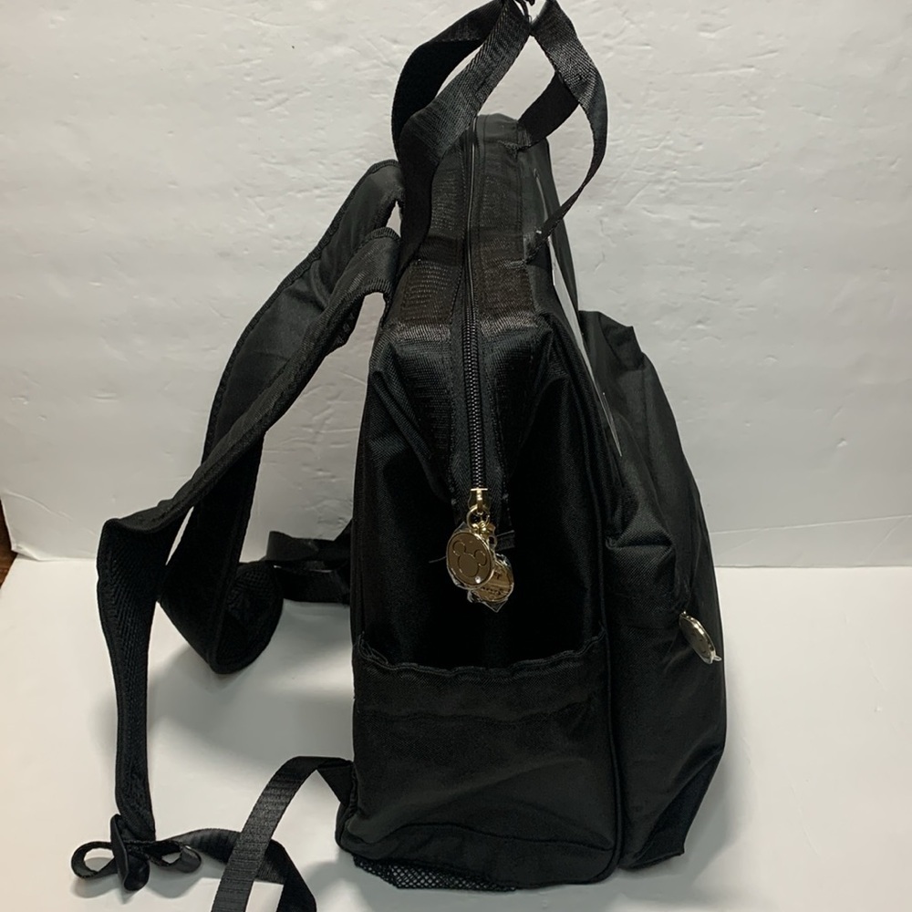 Disney Mickey Mouse 24 Can Backpack Igloo Cooler Black NWT - Picture 10 of 14